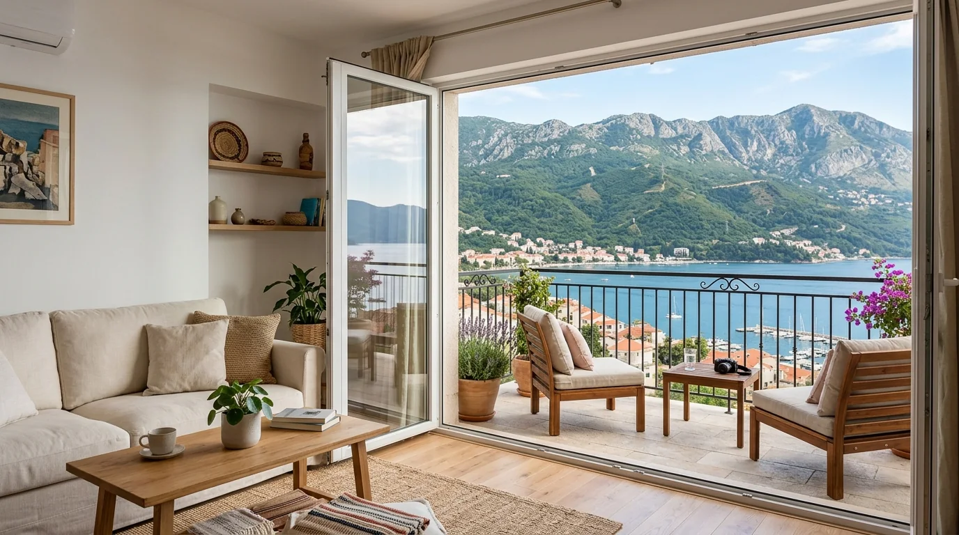 Unterkünfte Belle Vue, Meljine und Orjen im Angebot der Taverna Domestic